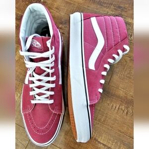 VANS Sk8-Hi Skate Shoes GRAPE WINE Men Sz US 12 NEW W/O BOX